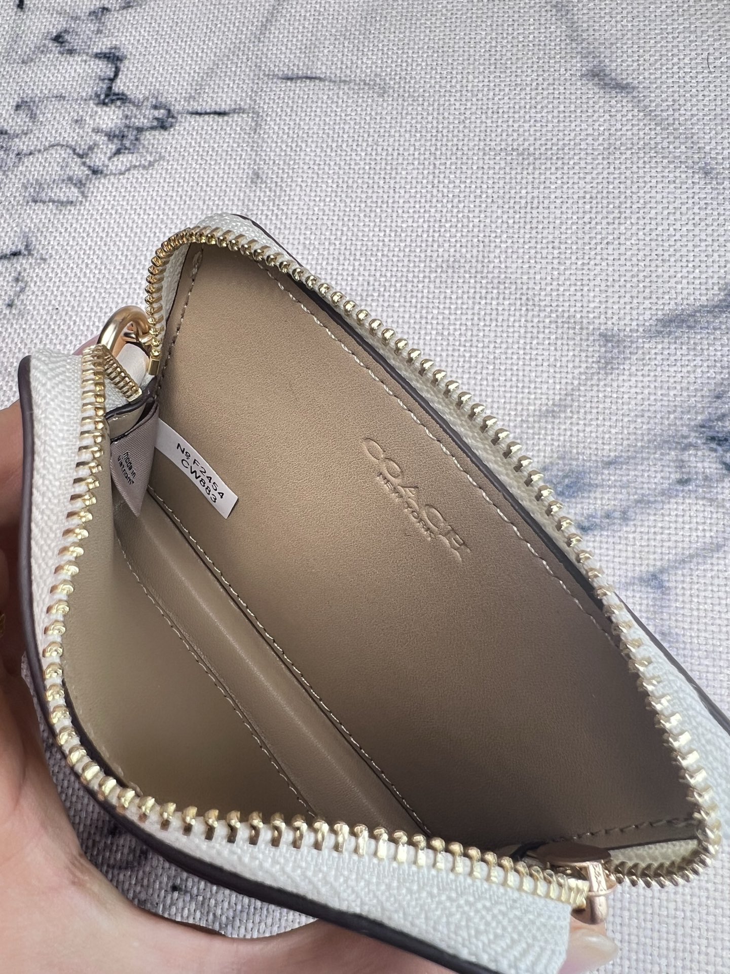 Coach ～Coach 新品 CW883链条小卡包