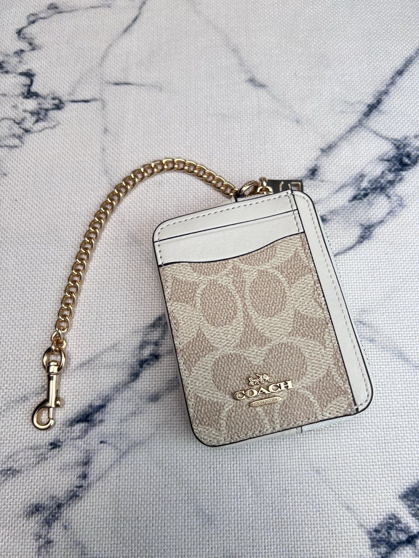 Coach ～Coach 新品 CW883链条小卡包