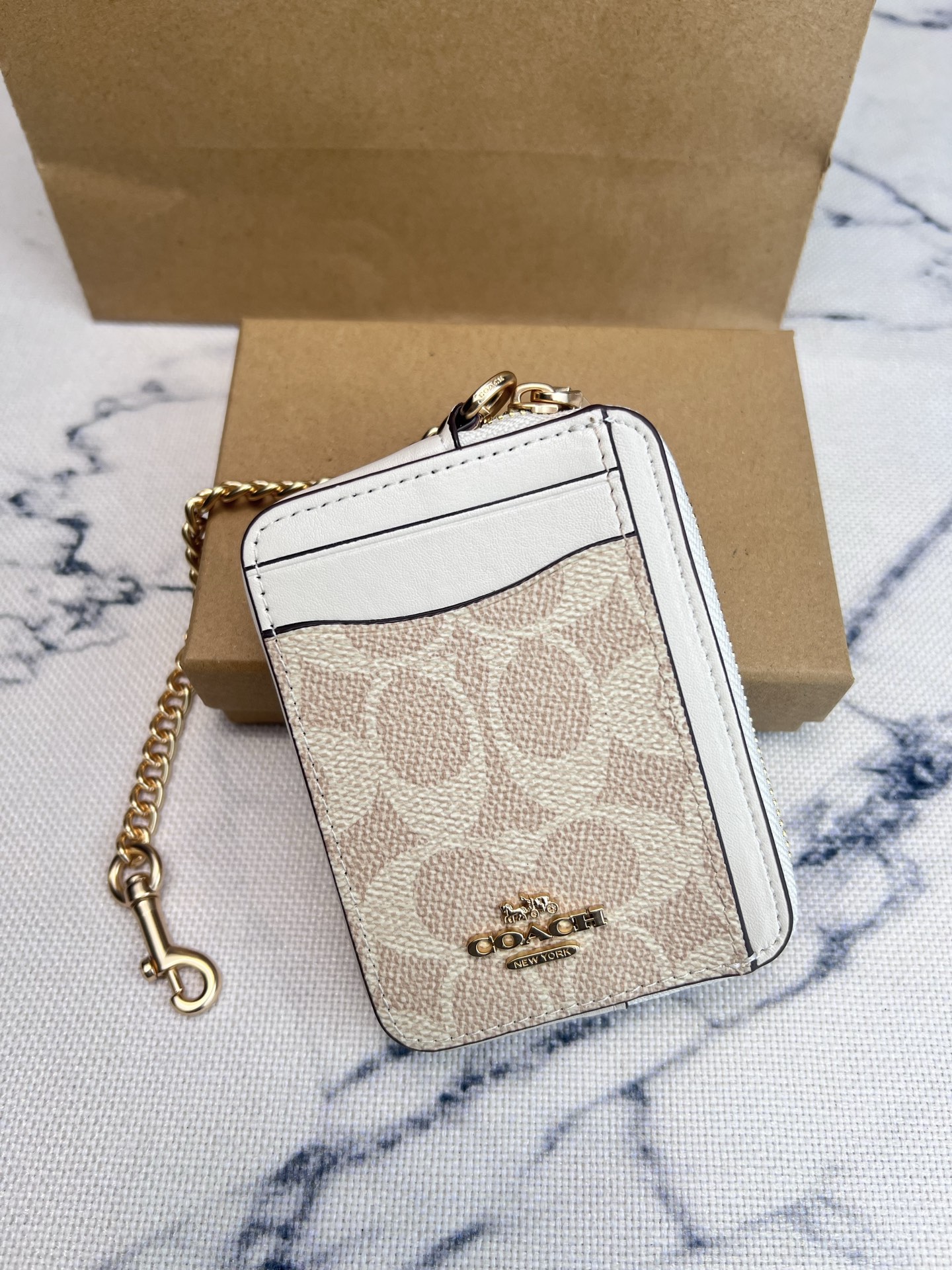 Coach ～Coach 新品 CW883链条小卡包