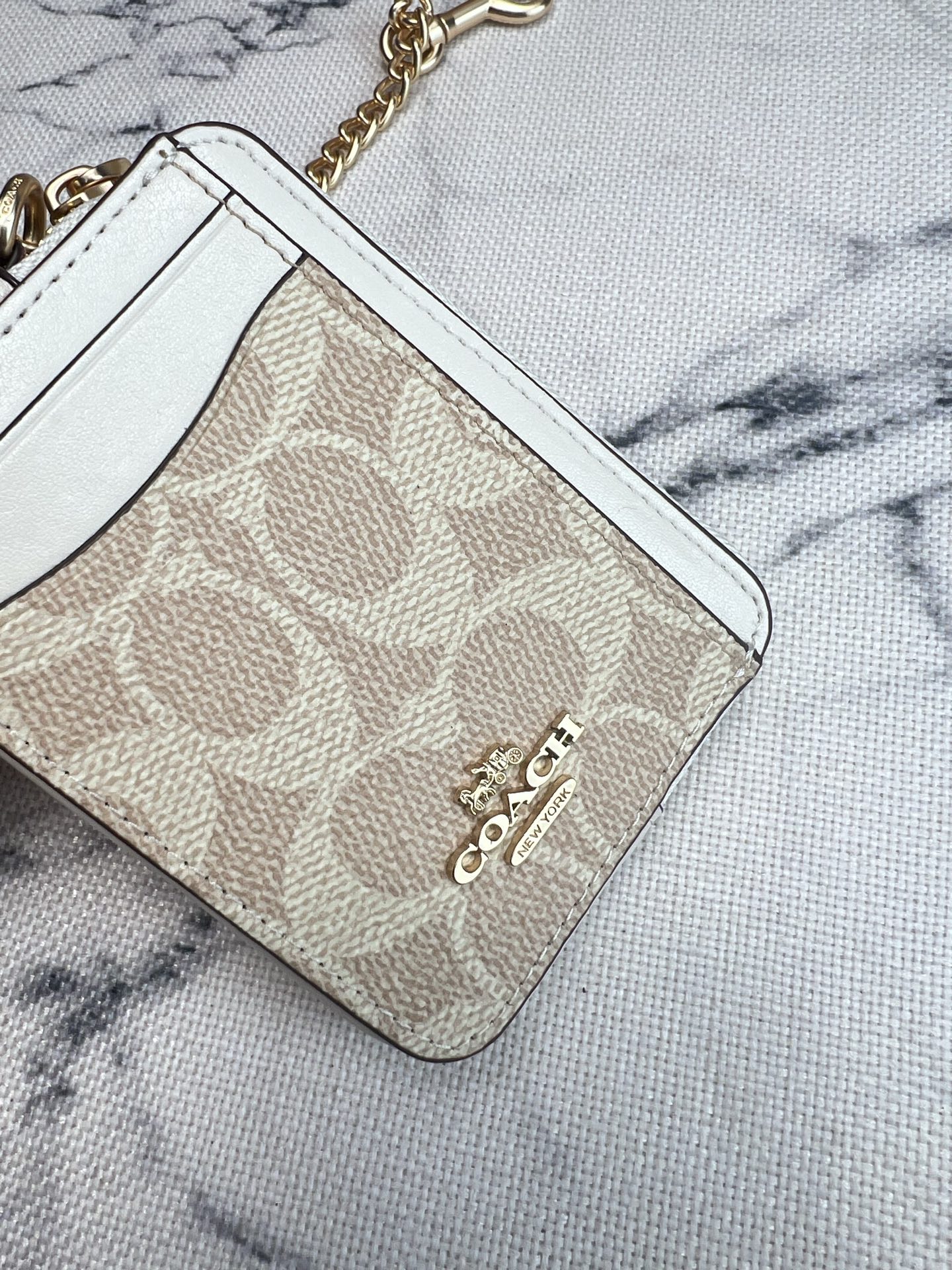Coach ～Coach 新品 CW883链条小卡包