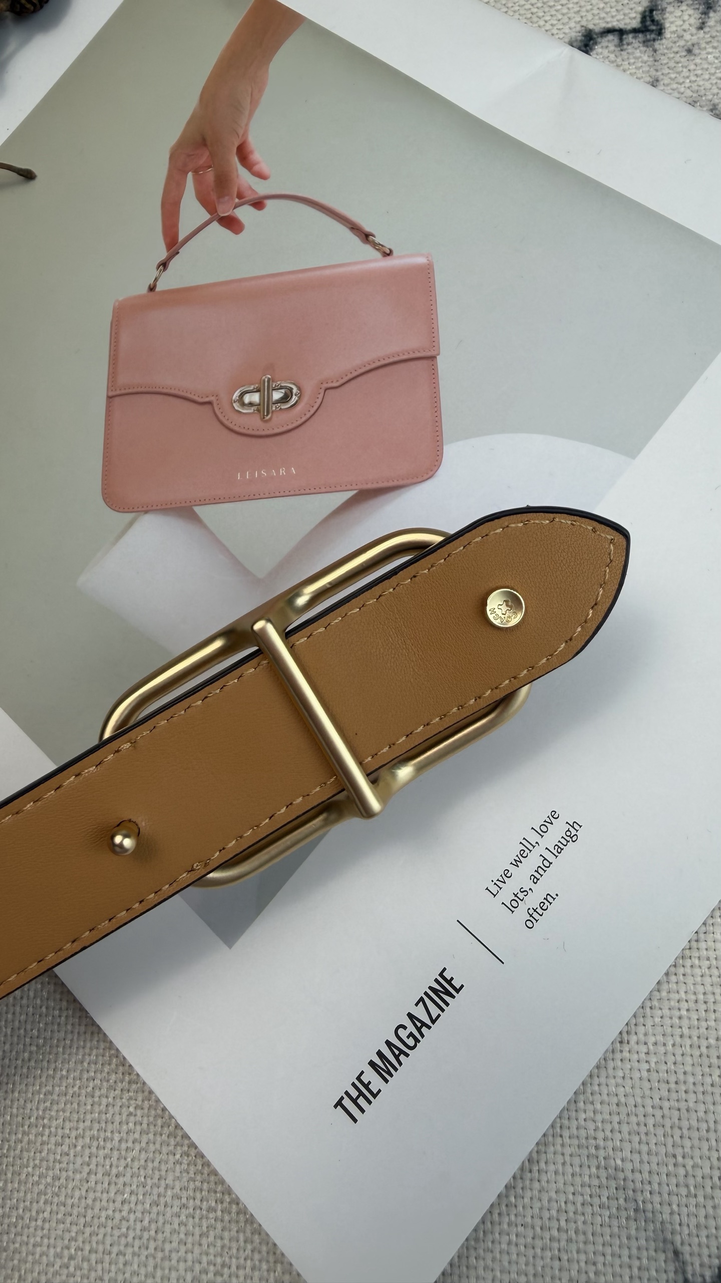 Coach ～新款Coach Morgan系列女士腰带CE969 采用优质牛皮 宽度25mm