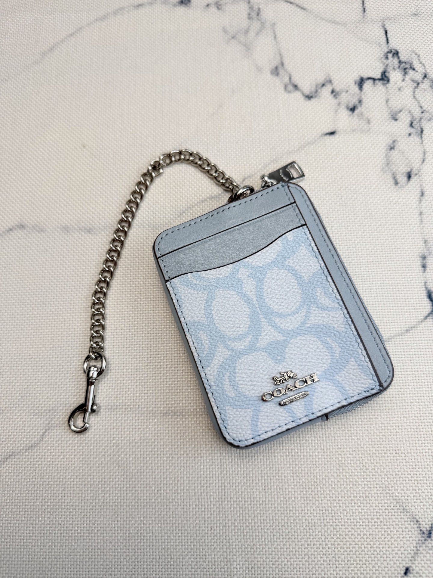 Coach Coach老花链条卡CBL78包