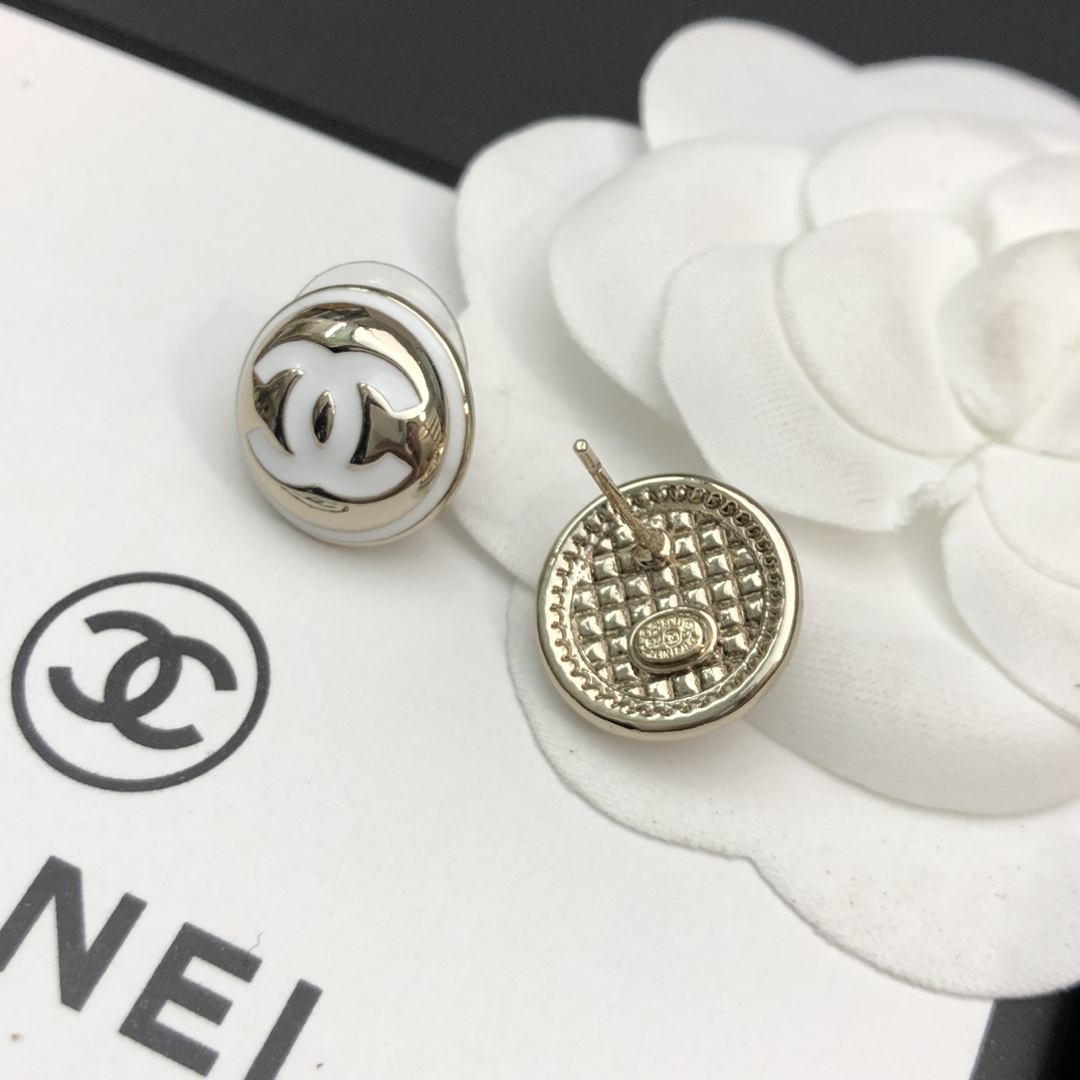 💎Chanel 香奈儿耳环 原单品质c c滴油耳钉首饰推荐🎀高质量🦢小香风耳环简约百搭单品  低调极简风