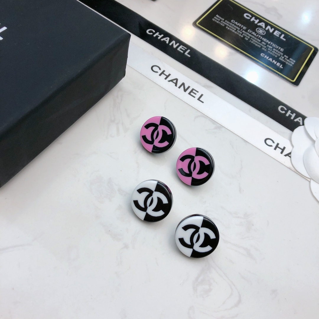 Chanel Fashion
 Jewelry Earring Resin