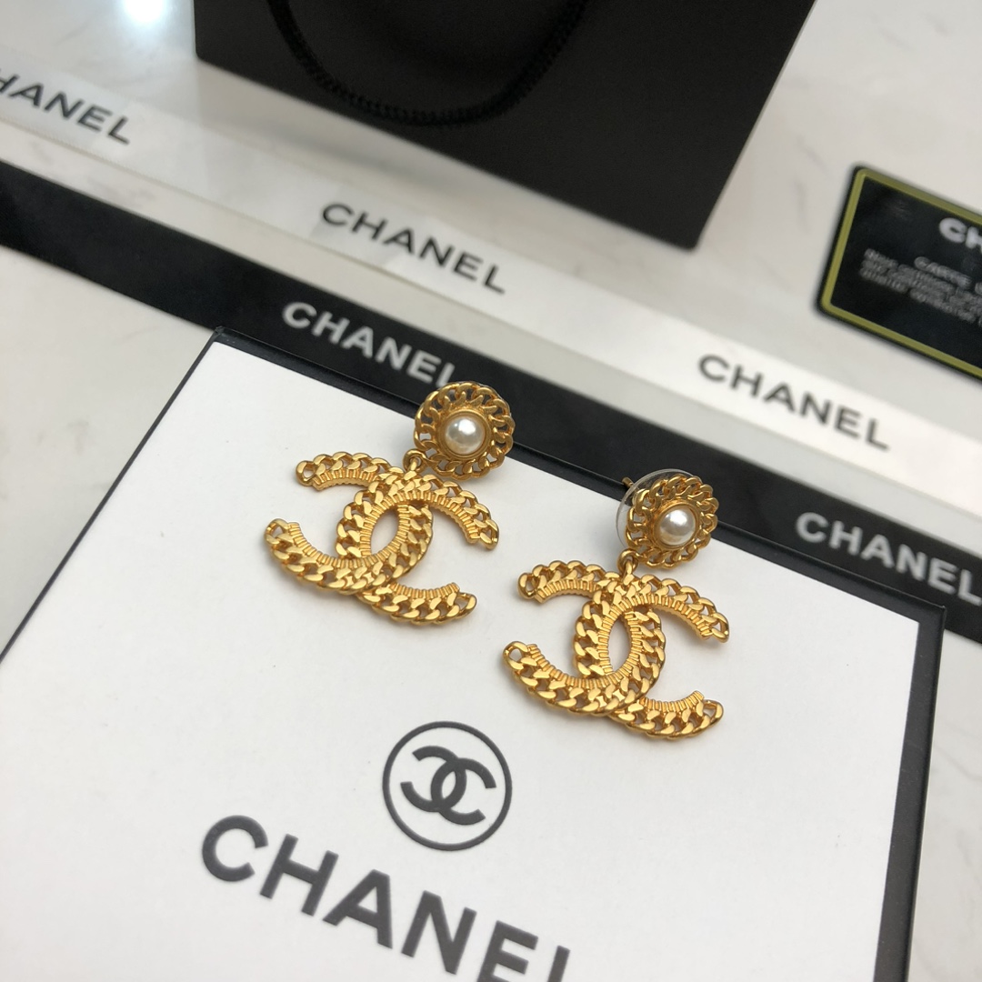 Compre réplica
 Chanel Joalheria Brinco Venda superior
 Colecção Outono/Inverno