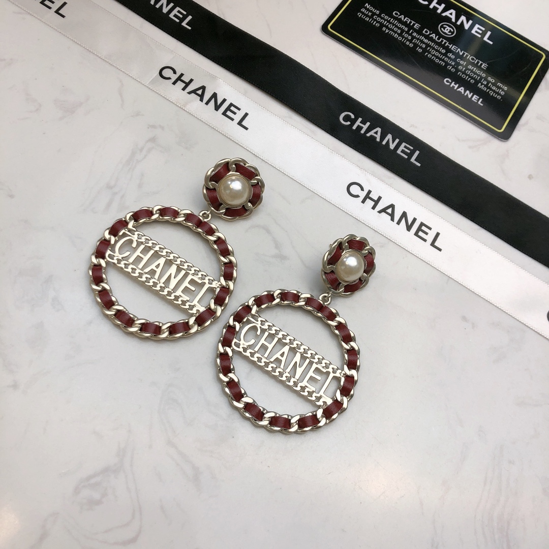 ❤❤❤🌹CHANEL ® 🇳🇱香奈儿 耳钉 专柜同步新款选几款心仪的首饰来点缀美美的你💓 [色]超级百搭