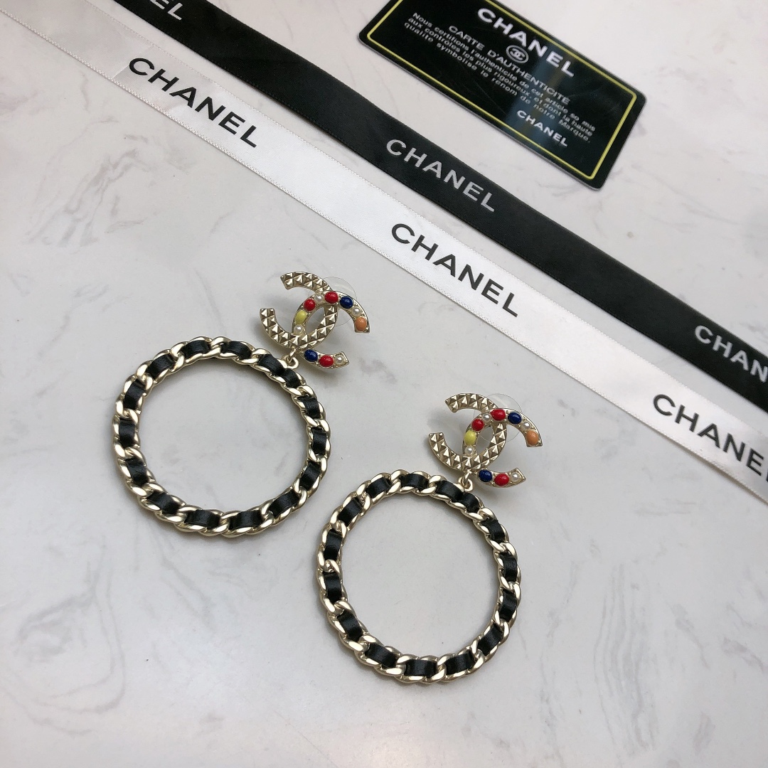 ❤❤❤🌹CHANEL ® 🇳🇱香奈儿 耳钉 专柜同步新款选几款心仪的首饰来点缀美美的你💓 [色]超级百搭