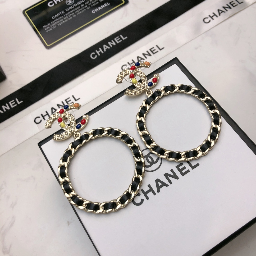 ❤❤❤🌹CHANEL ® 🇳🇱香奈儿 耳钉 专柜同步新款选几款心仪的首饰来点缀美美的你💓 [色]超级百搭