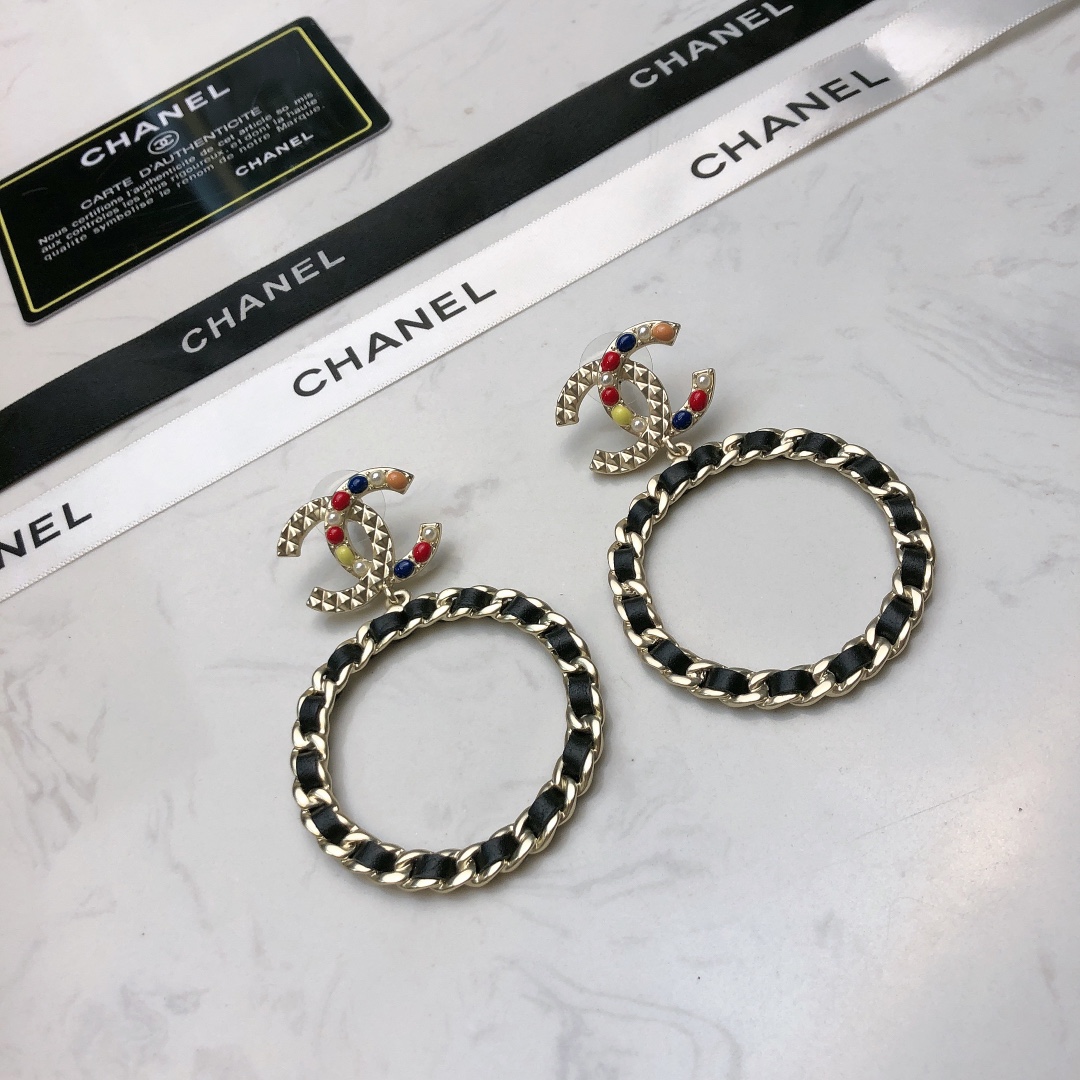 ❤❤❤🌹CHANEL ® 🇳🇱香奈儿 耳钉 专柜同步新款选几款心仪的首饰来点缀美美的你💓 [色]超级百搭
