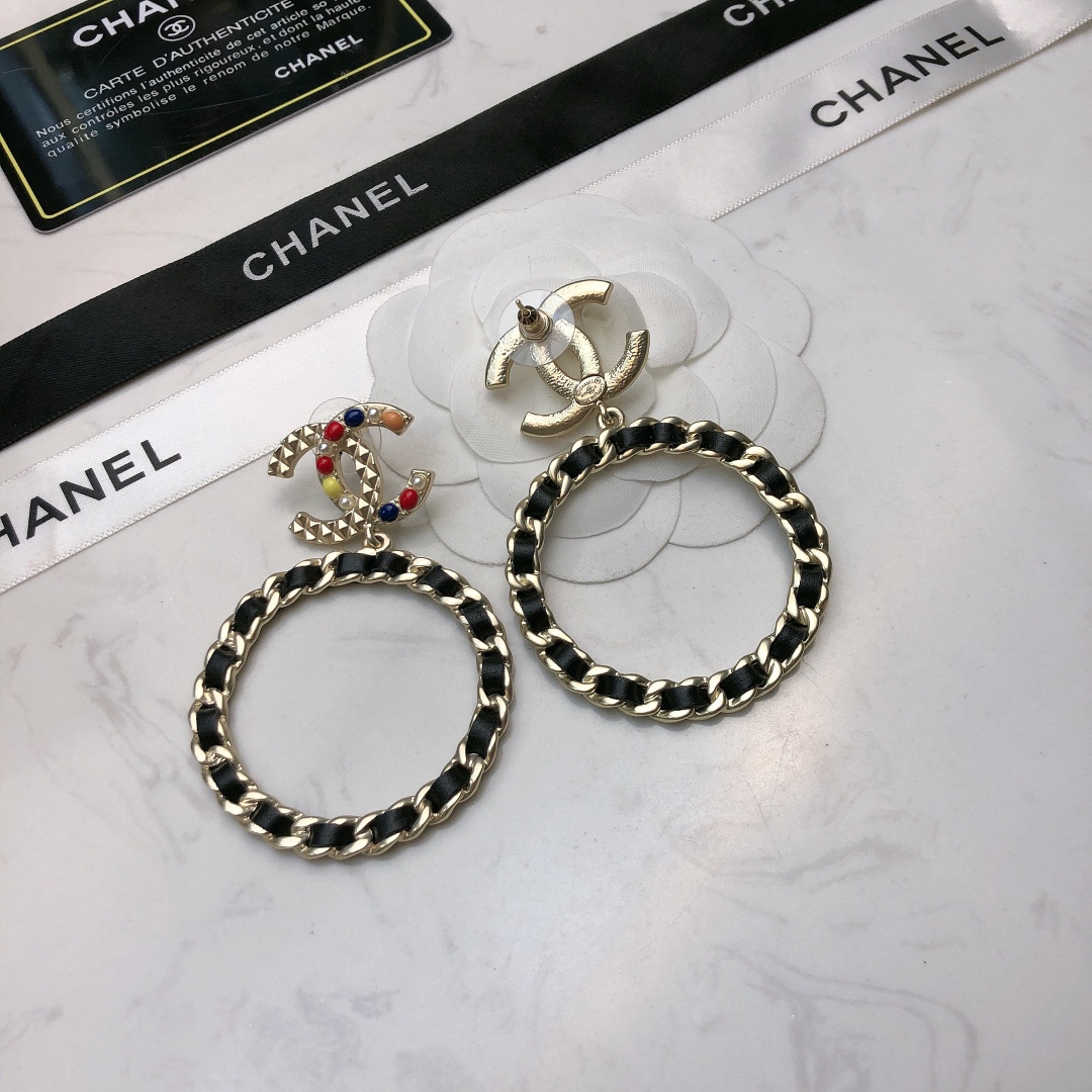 ❤❤❤🌹CHANEL ® 🇳🇱香奈儿 耳钉 专柜同步新款选几款心仪的首饰来点缀美美的你💓 [色]超级百搭