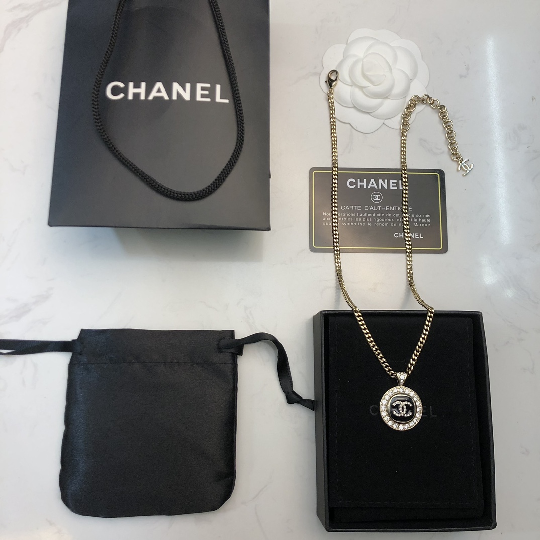 Chanel 香奈儿最新项链 【代购级别】双c项链