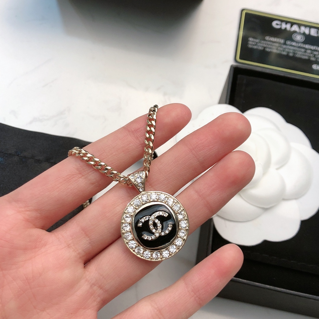 Chanel 香奈儿最新项链 【代购级别】双c项链