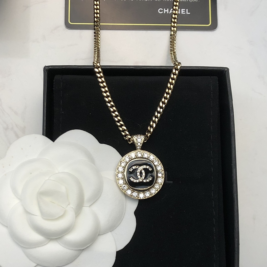 Chanel 香奈儿最新项链 【代购级别】双c项链