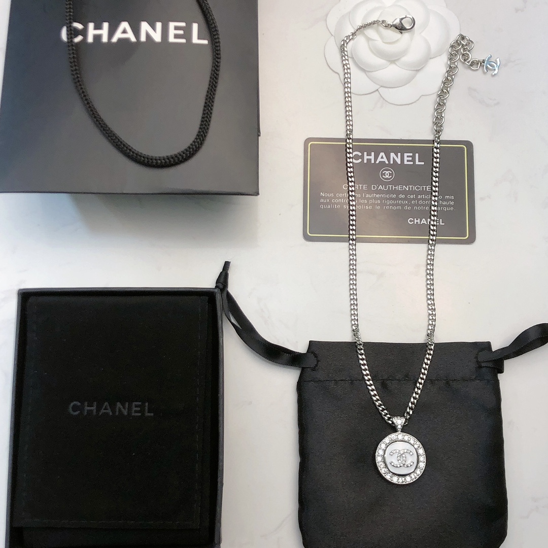 Chanel 香奈儿最新项链 【代购级别】双c项链