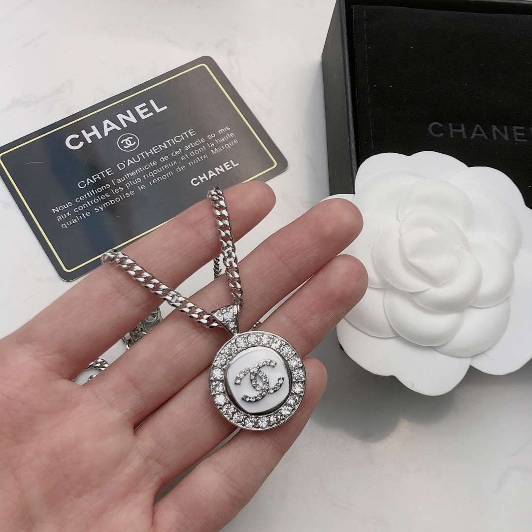 Chanel 香奈儿最新项链 【代购级别】双c项链