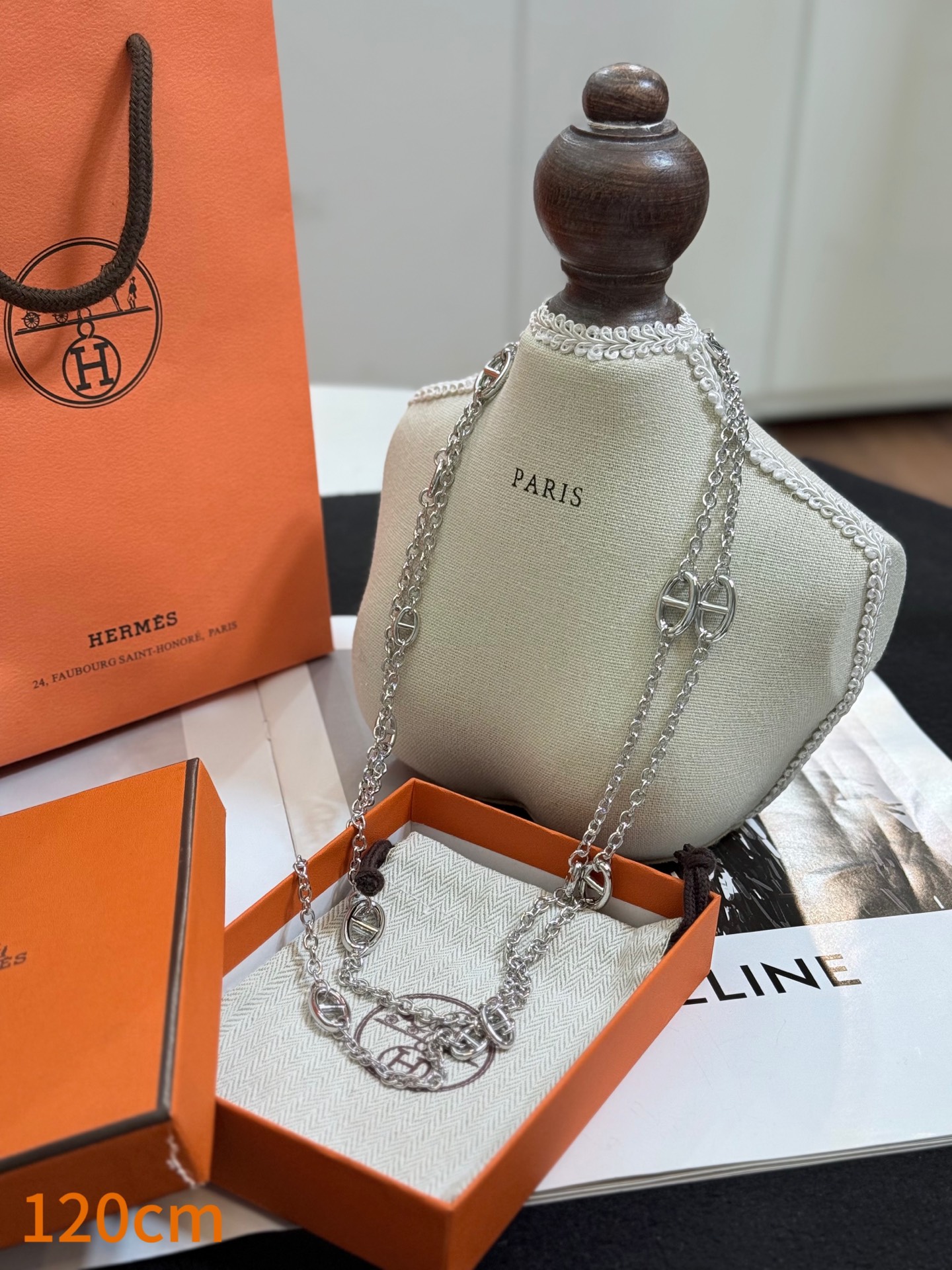 爱马仕猪鼻子项链✨爱马仕Roulis系列