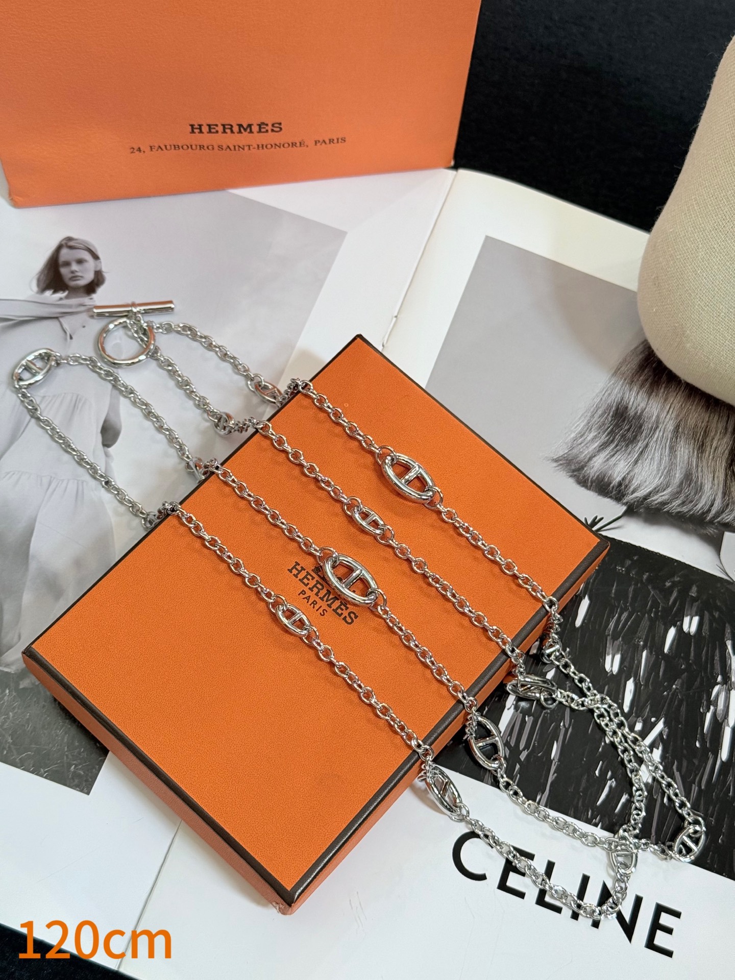 爱马仕猪鼻子项链✨爱马仕Roulis系列