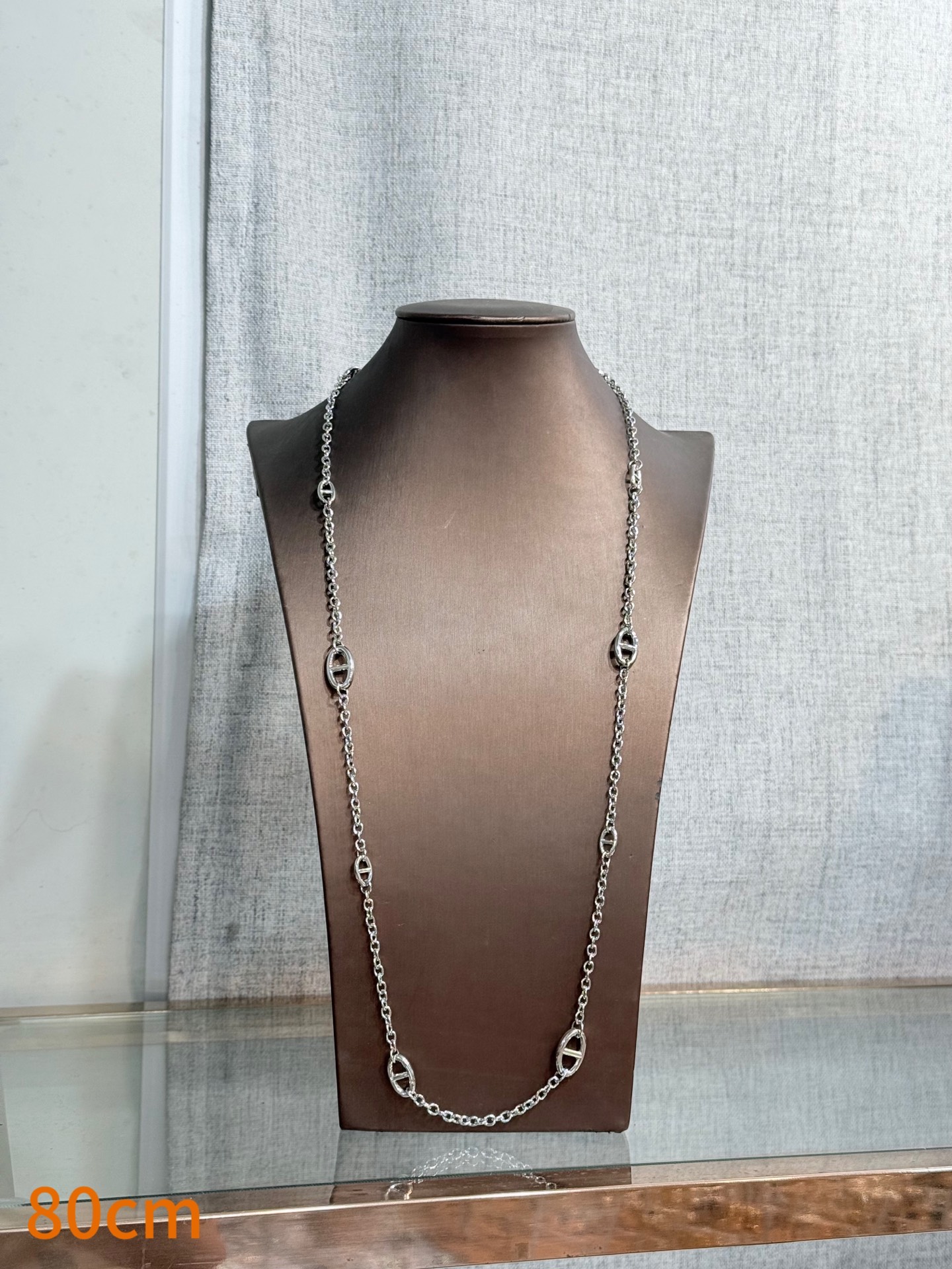 爱马仕Farandole猪鼻子项链✨爱马仕Farandole系列项链，因椭圆链节被昵称为