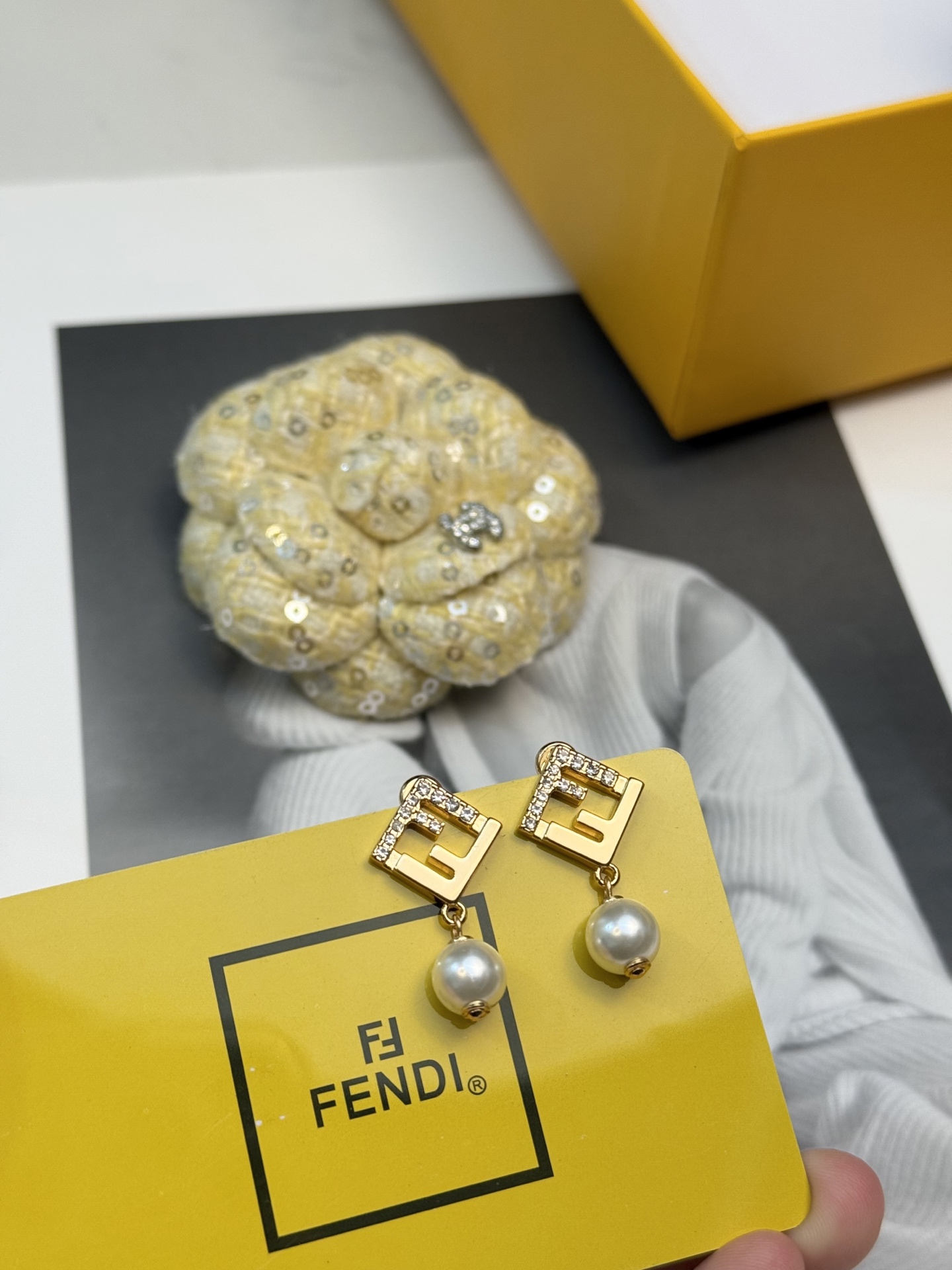 芬迪 Fendi 高定典藏高定典雅奢华珠宝首饰项链手链戒指 #F43AAB57 4