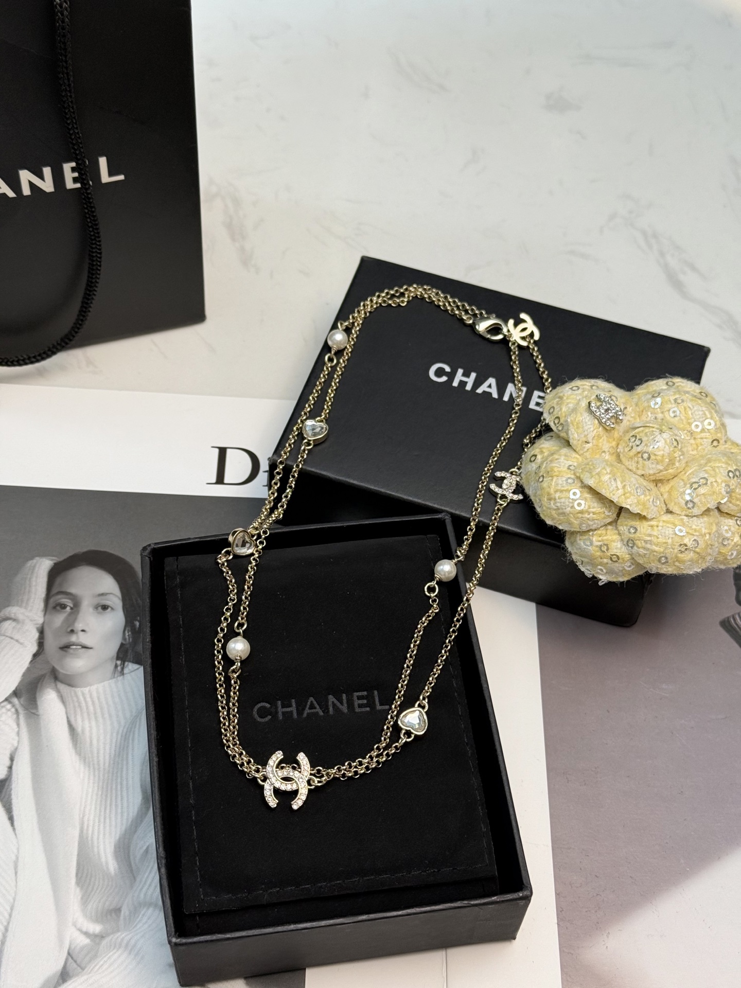 Chanel 香奈儿珍珠毛衣链