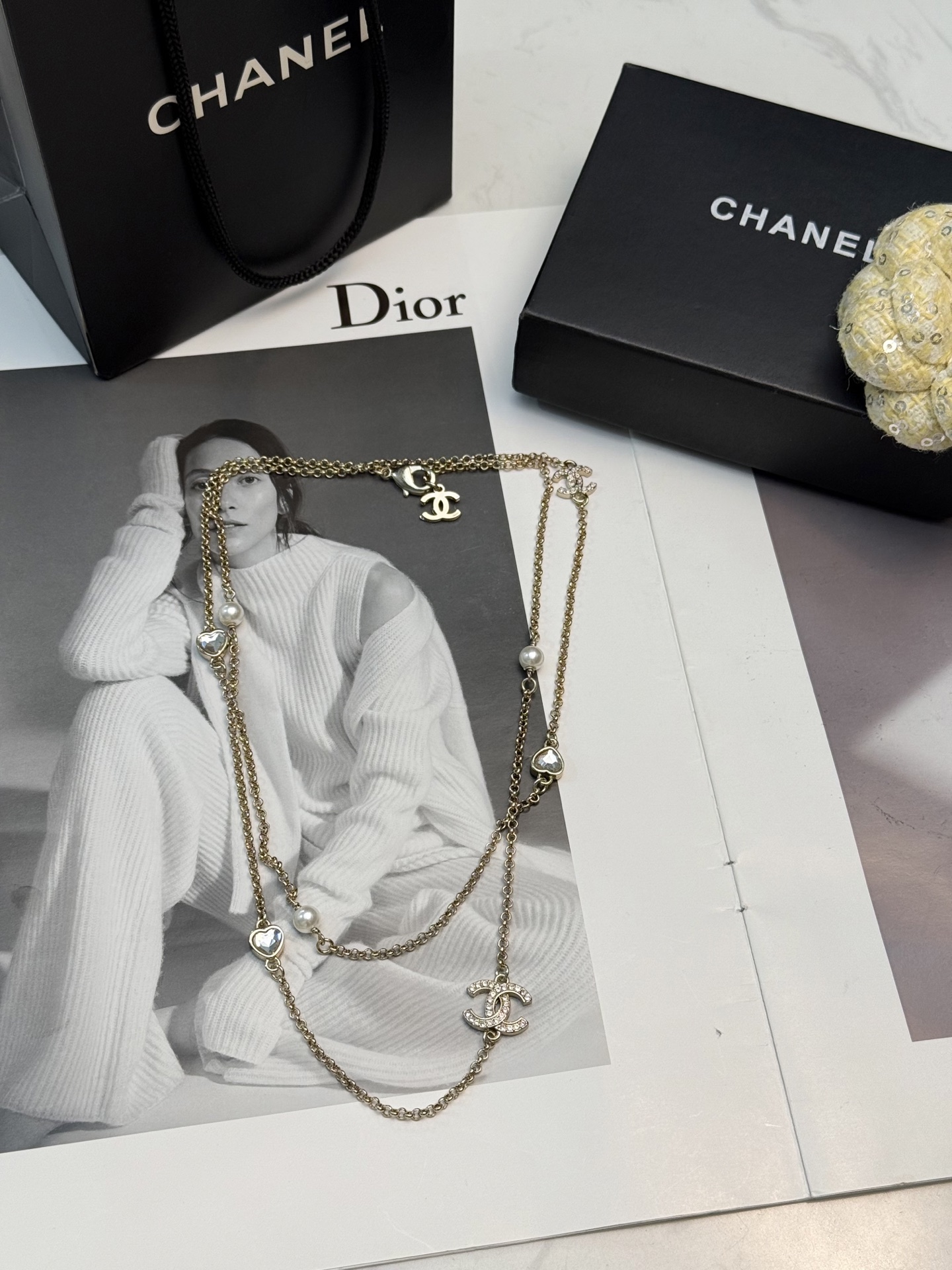 Chanel 香奈儿珍珠毛衣链
