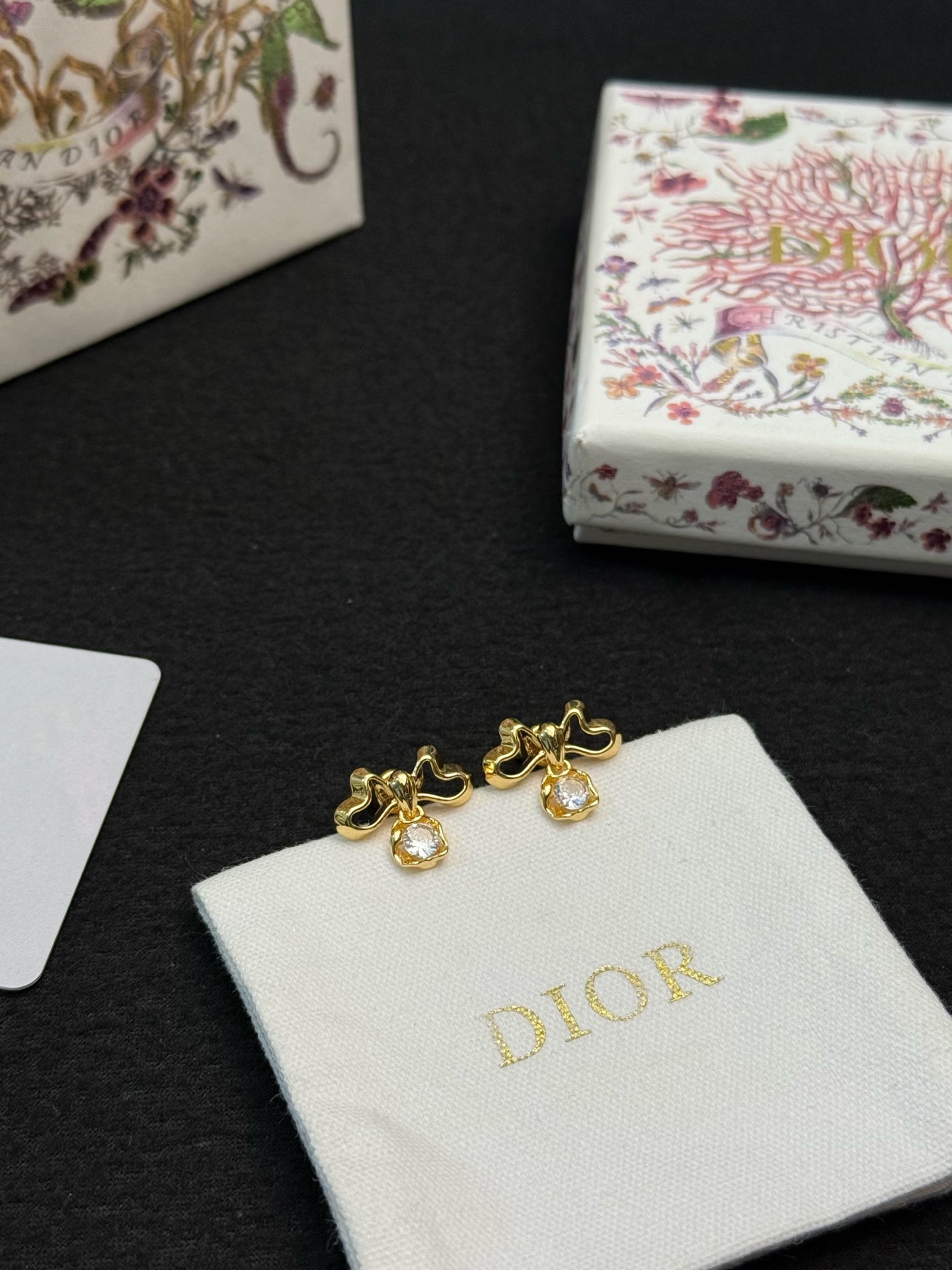 Dior Haute Joaillerie Fine Jewelry Earrings Necklace Ring Ref 9