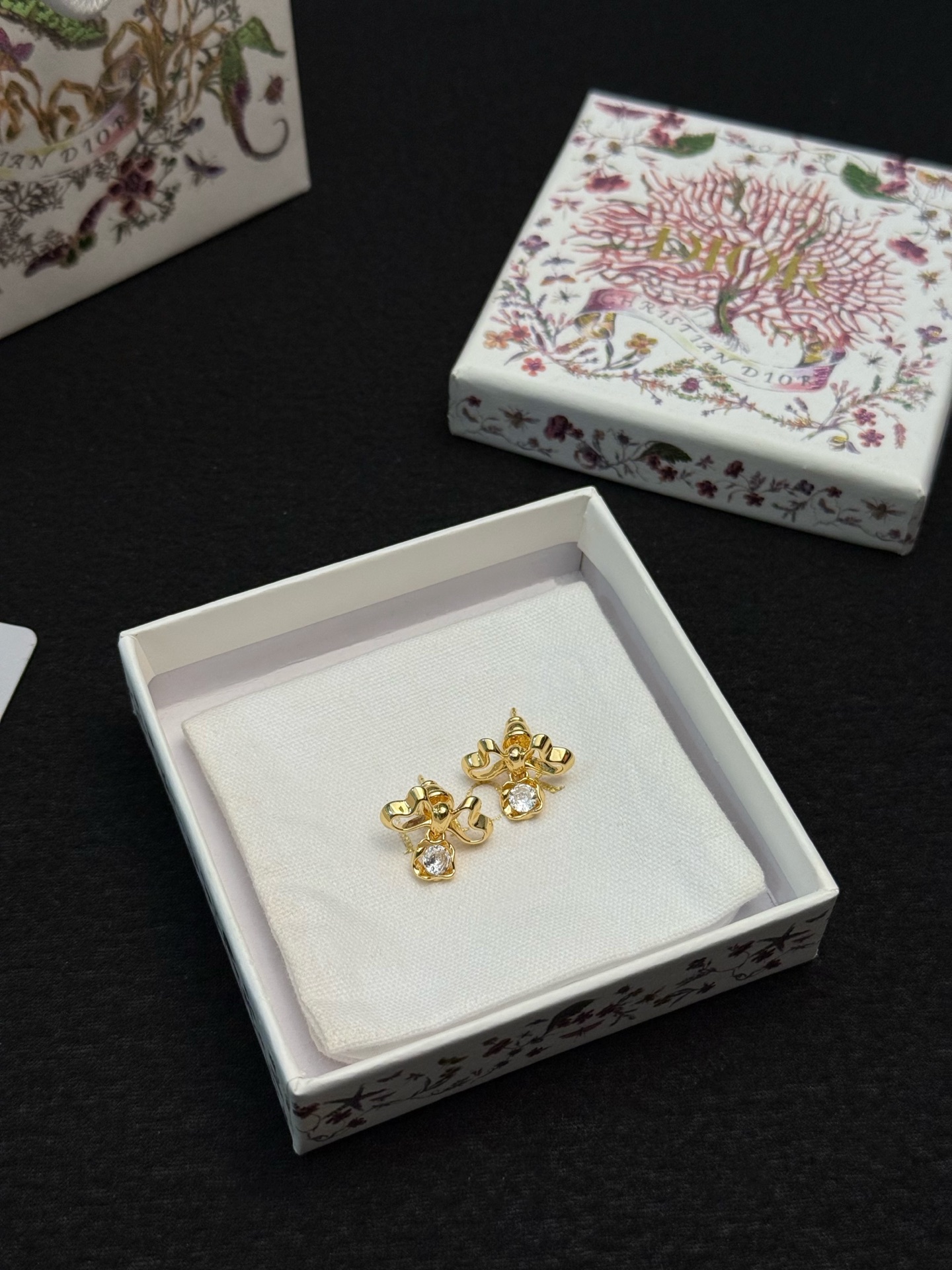 Dior Haute Joaillerie Fine Jewelry Earrings Necklace Ring Ref 5