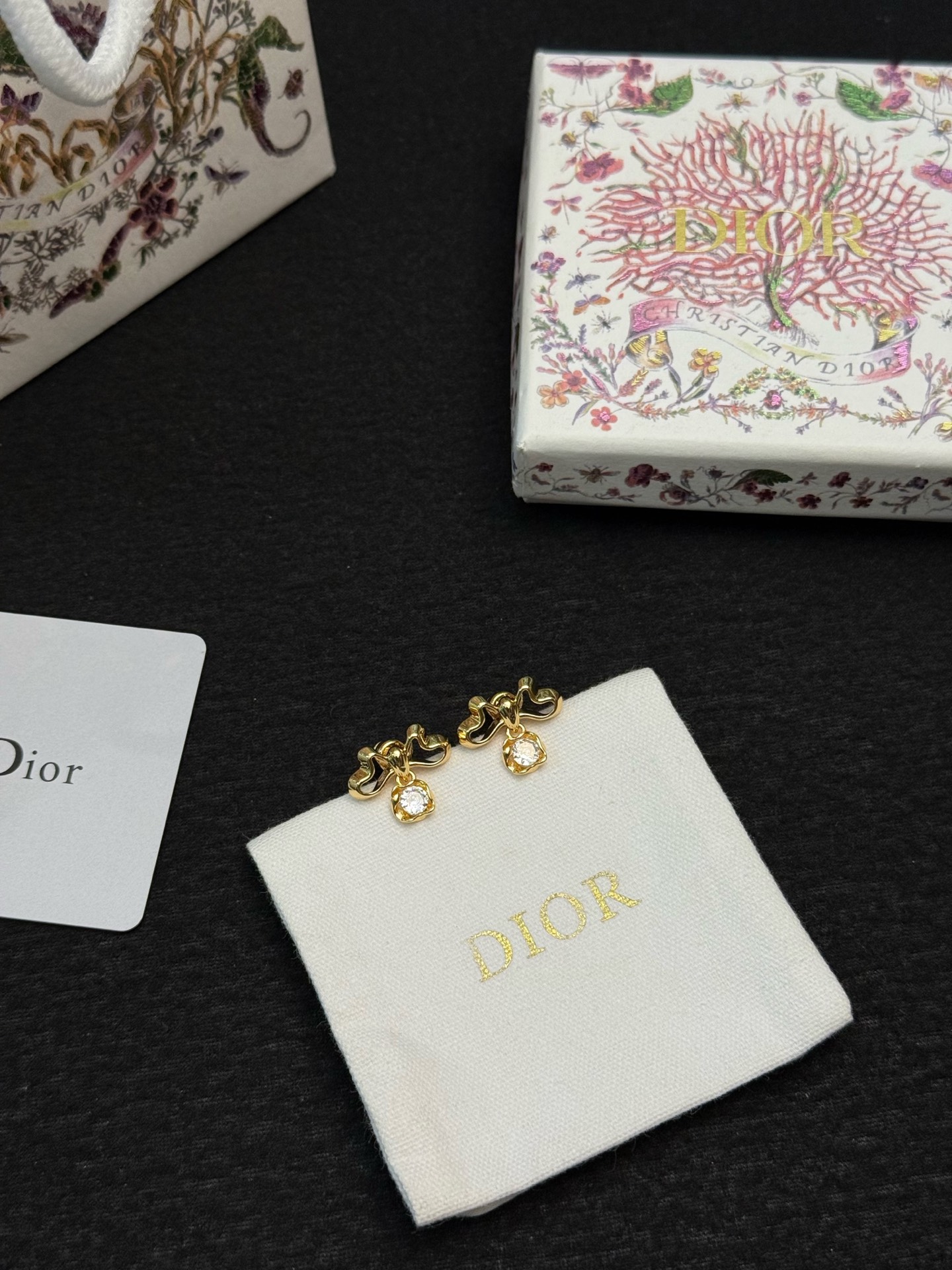 Dior Haute Joaillerie Fine Jewelry Earrings Necklace Ring Ref 6