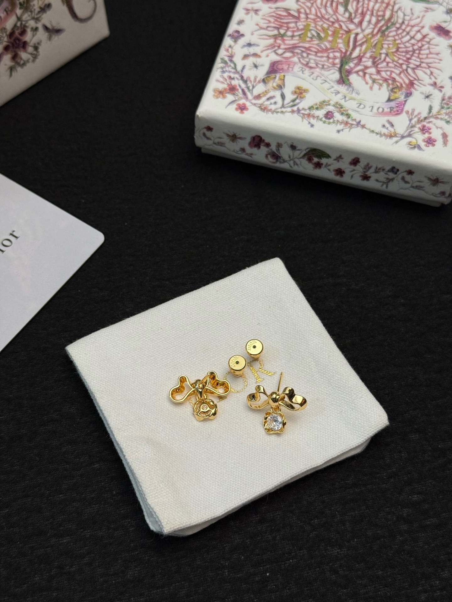 Dior Haute Joaillerie Fine Jewelry Earrings Necklace Ring Ref 8