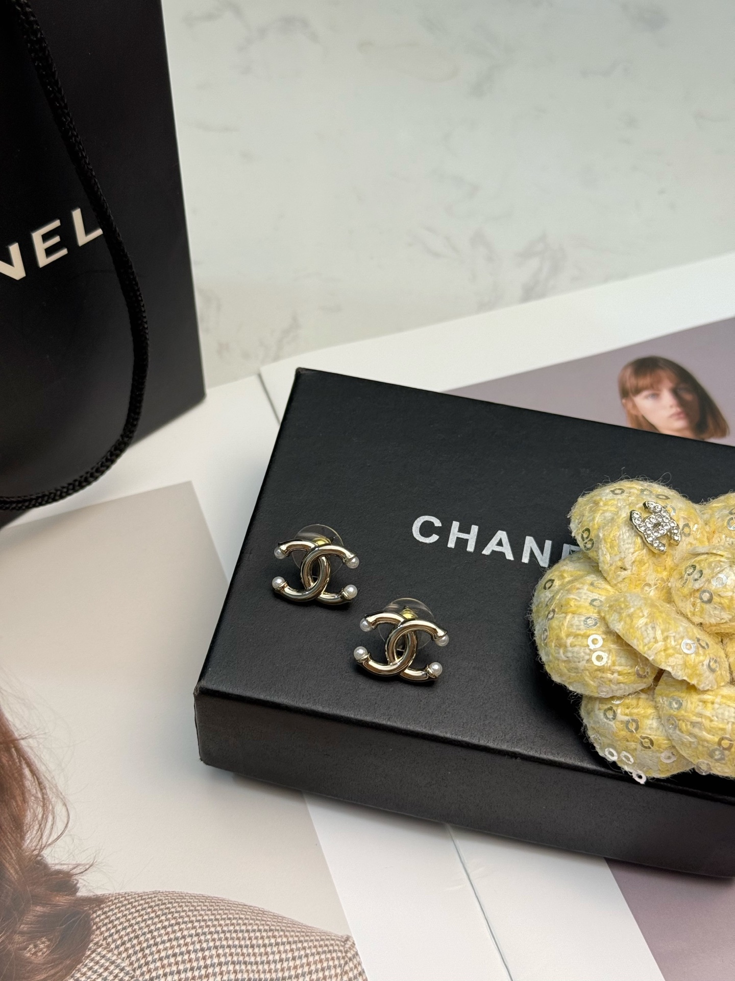 香奈儿 Chanel 传世高定珠宝耳环项链戒指首饰 #B2A637E4 8