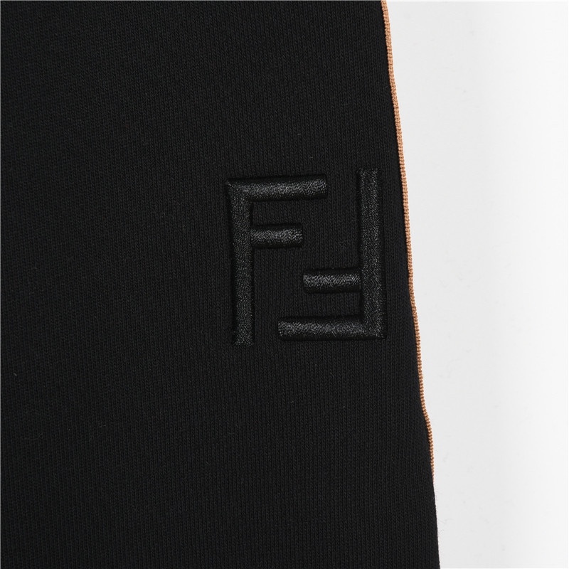 Fendi/芬迪 双F刺绣及logo织带卫裤