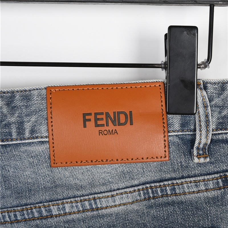 Fendi/芬迪 小怪兽眼睛牛仔裤