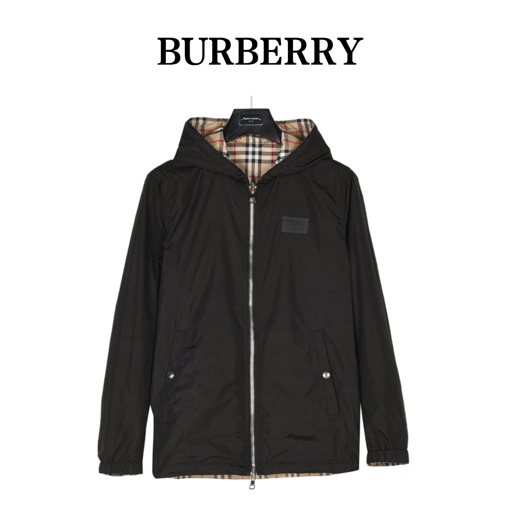 Burberry/巴宝莉 BBR 巴宝莉经典小格子双面夹克外套