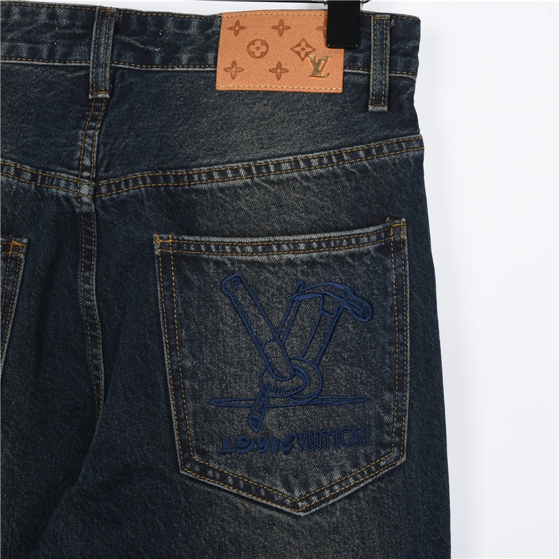 LOUIS VUITTON/路易威登 工具刺绣牛仔裤