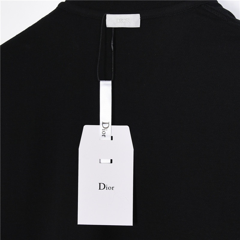 Dior/迪奥 经典CD刺绣polo衫 纯棉珠地棉面料经典款POLO衫