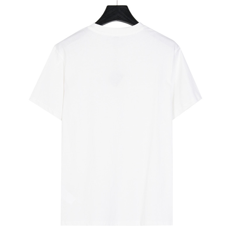 Loewe/罗意威纯色刺绣 T恤 质棉质平纹针织圆领 T恤-Chinese UA Cheap High Quatity Brand Clothes Bags handbags Sneakers wholesale wholesaler seller from China Factory suppliers Fashion Clothing Shoes best Quality Beautiful Price Loewe/罗意威纯色刺绣 T恤 质棉质平纹针织圆领 T恤