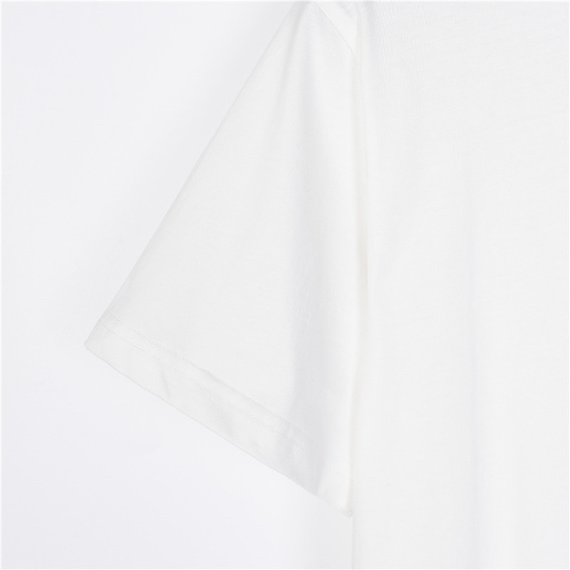 Loewe/罗意威纯色刺绣 T恤 质棉质平纹针织圆领 T恤-Chinese UA Cheap High Quatity Brand Clothes Bags handbags Sneakers wholesale wholesaler seller from China Factory suppliers Fashion Clothing Shoes best Quality Beautiful Price Loewe/罗意威纯色刺绣 T恤 质棉质平纹针织圆领 T恤