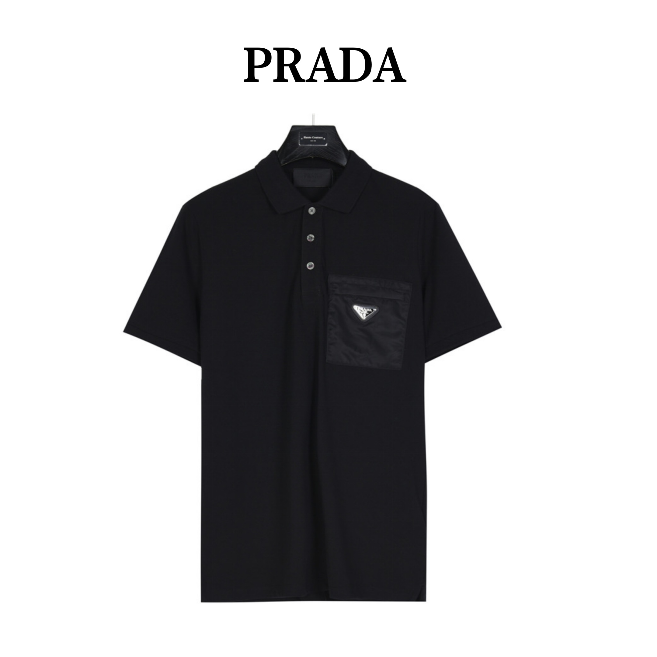 Prada/普拉达24新款男士高端商务polo衫