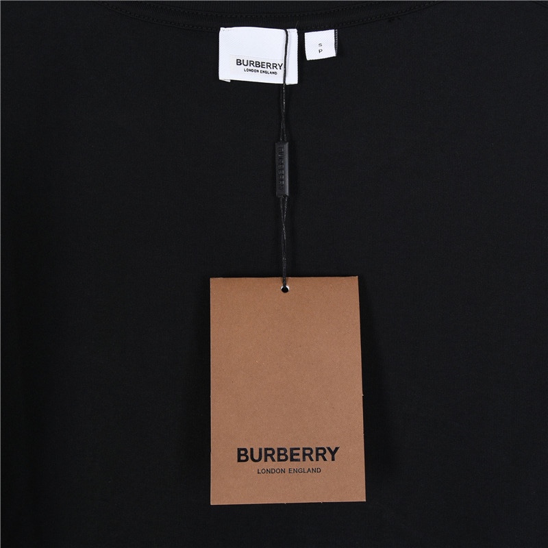 Burberry/巴宝莉 刺绣骑士战马logo短袖T恤