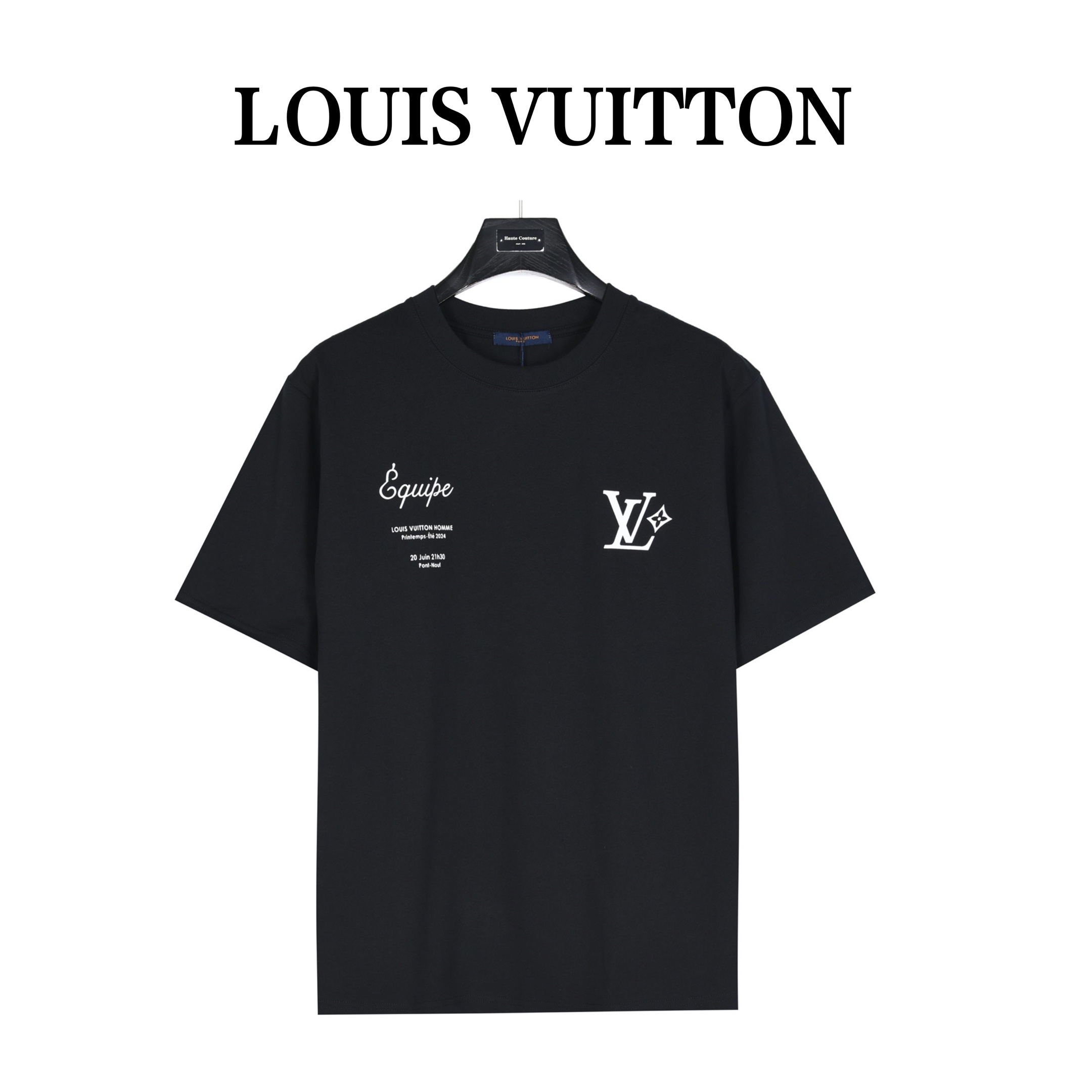 160 Louis Vuitton/路易威登 菲董首秀限定印花短袖T恤