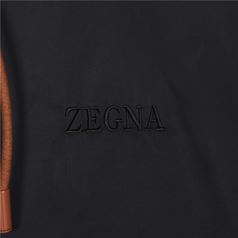 Zegna/杰尼亚胸前字母刺绣连帽外套 贸易渠道稀出