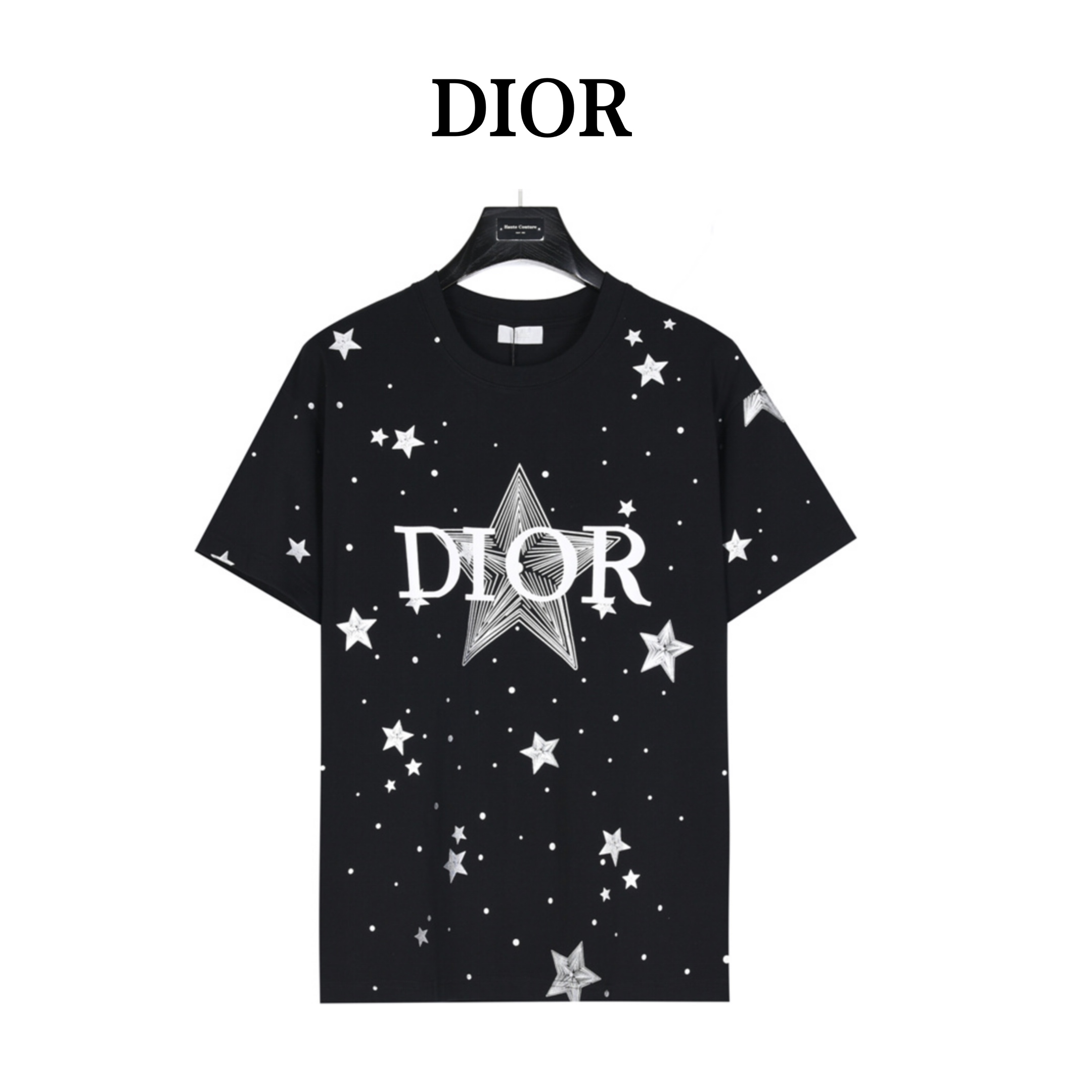 Dior/迪奥标志星星印花短袖