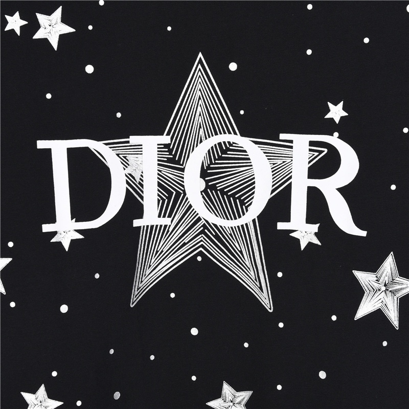 Dior/迪奥标志星星印花短袖