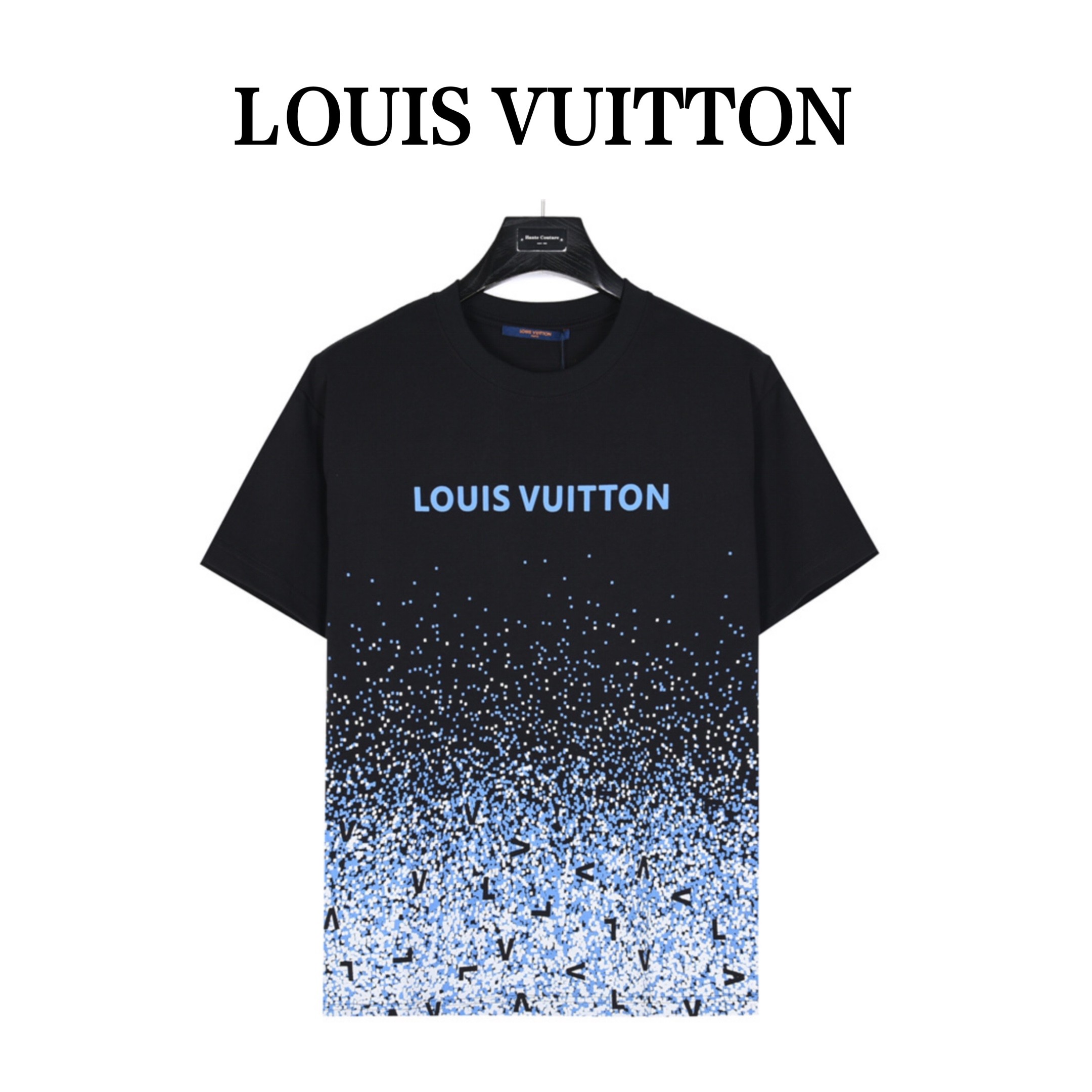 LouisVuitton/路易威登 泼墨渐变短袖T恤 男