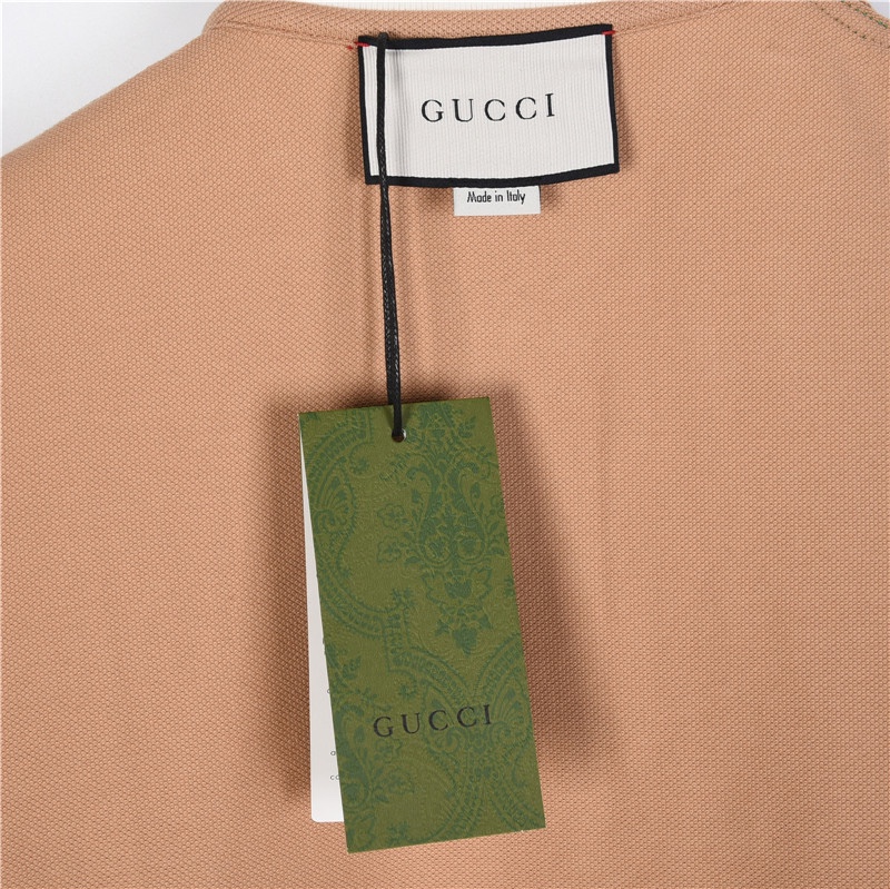 Gucci/古驰 红绿条纹1921限定口袋polo短袖-Chinese UA Cheap High Quatity Brand Clothes Bags handbags Sneakers wholesale wholesaler seller from China Factory suppliers Fashion Clothing Shoes best Quality Beautiful Price Gucci/古驰 红绿条纹1921限定口袋polo短袖