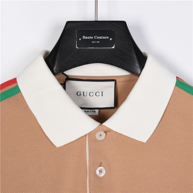 Gucci/古驰 红绿条纹1921限定口袋polo短袖-Chinese UA Cheap High Quatity Brand Clothes Bags handbags Sneakers wholesale wholesaler seller from China Factory suppliers Fashion Clothing Shoes best Quality Beautiful Price Gucci/古驰 红绿条纹1921限定口袋polo短袖