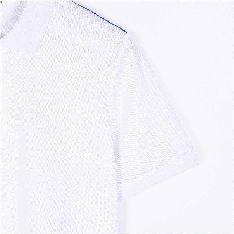 Burberry/巴宝莉 侧边线条下摆战马polo短袖