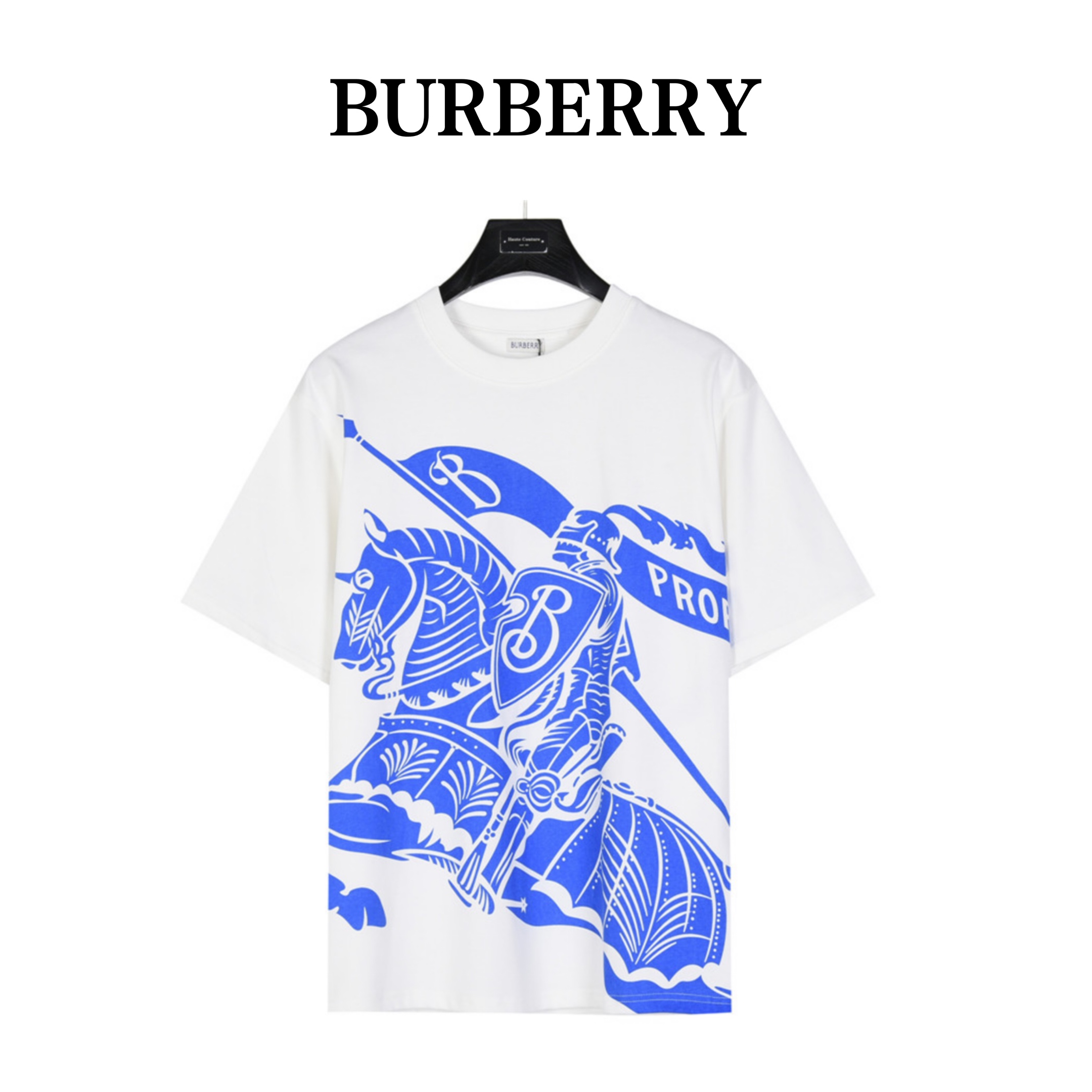 Burberry/巴宝莉 24ss 皇家骑士战马印花短袖T恤