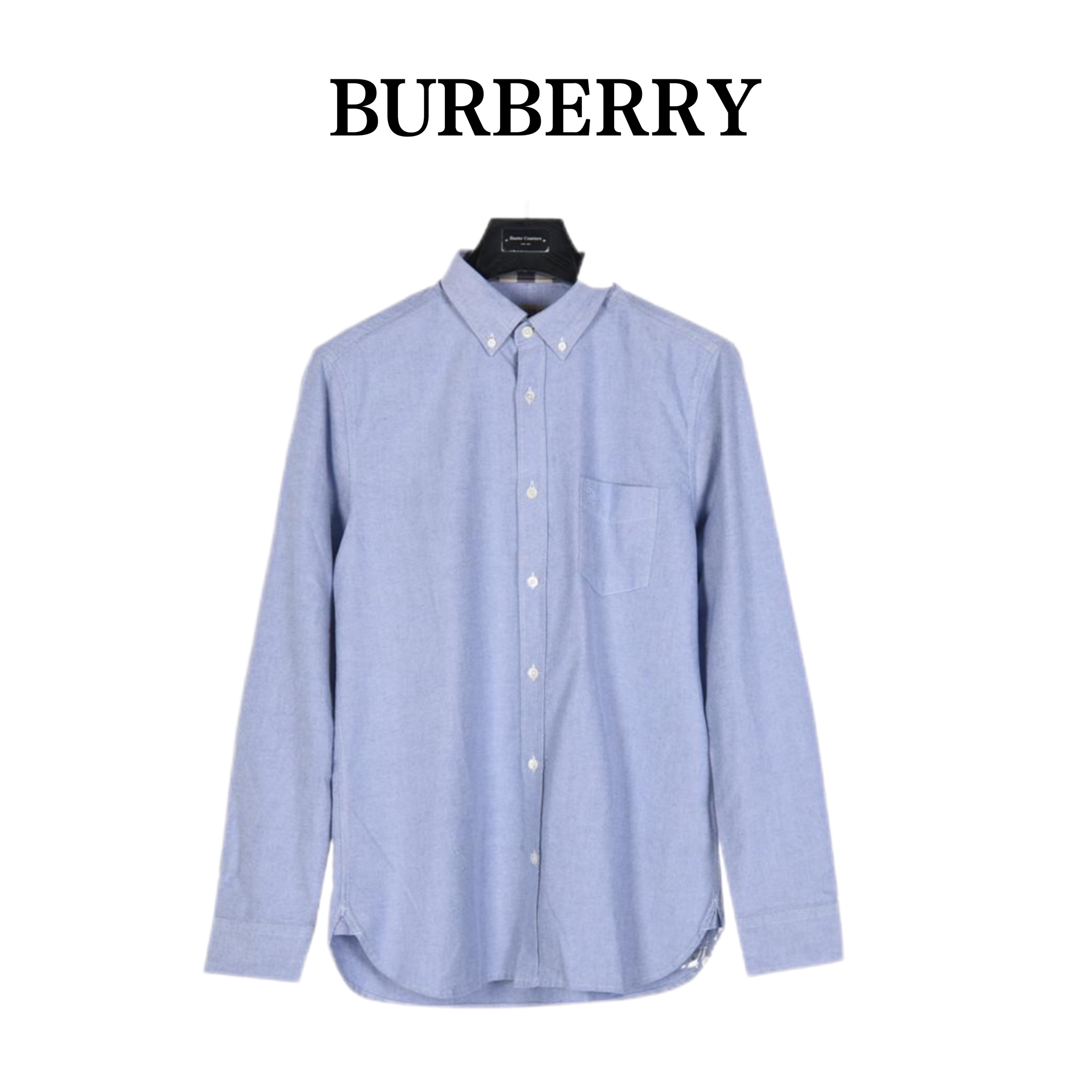 Burberry/巴宝莉 经典战马小标刺绣牛津纺长袖衬衫