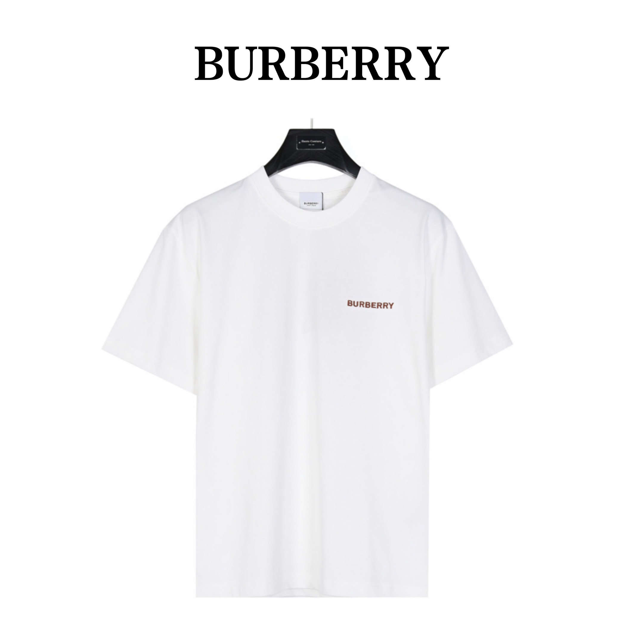 Burberry 巴宝莉 经典款B字刺绣短袖T恤